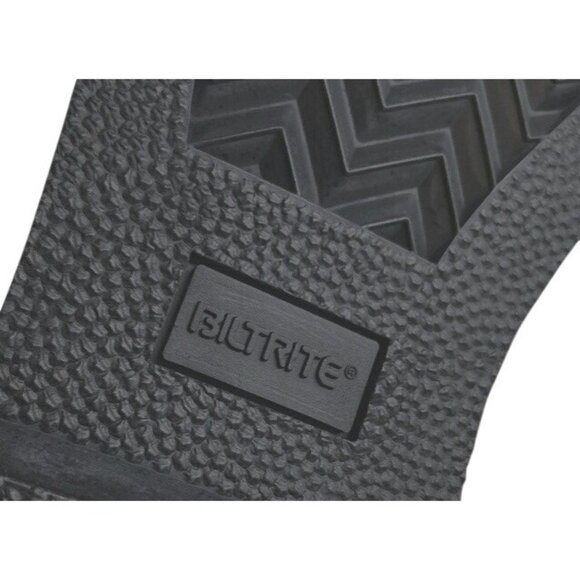 Vtg Addison Shoe Co Black Safety Work Boots Men's Sz 14R NWT Punk Grunge Police - Picture 9 of 13